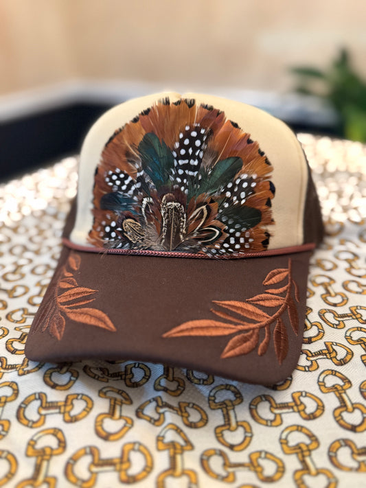 Chip Laurel Feather Trucker