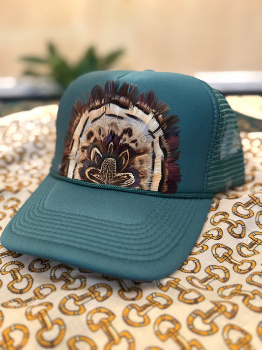 Crossroads Feather Trucker