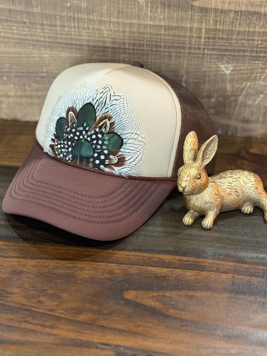 Woody Feather Trucker