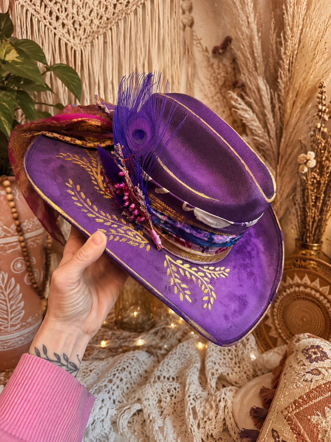 Purple Rain — One of One Custom Hat 👑NEW👑