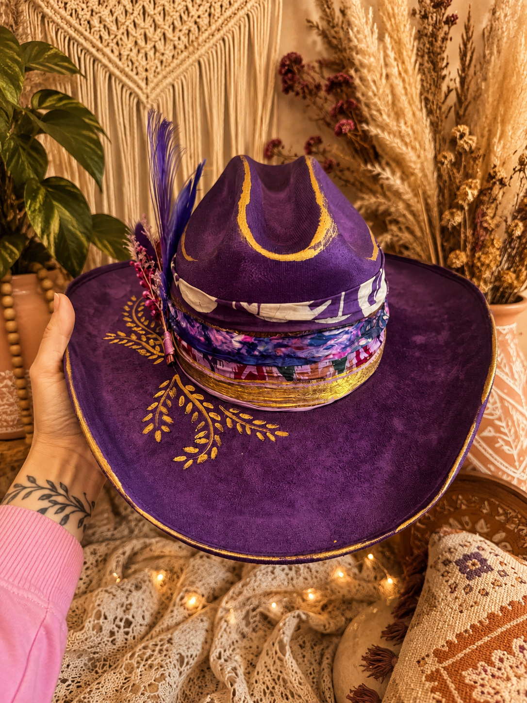 Purple Rain — One of One Custom Hat 👑NEW👑